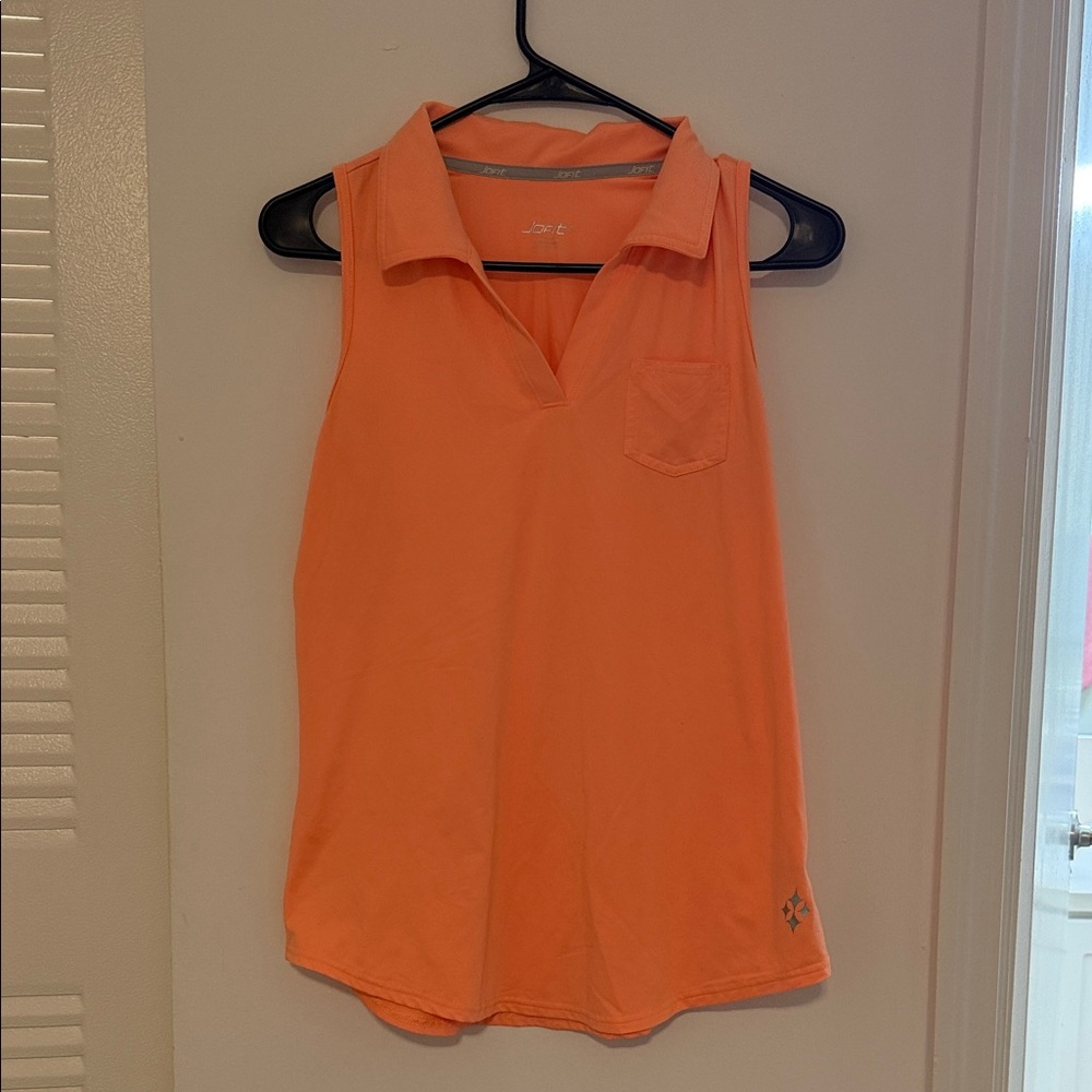 Jofit Vibrant Orange Tank Top